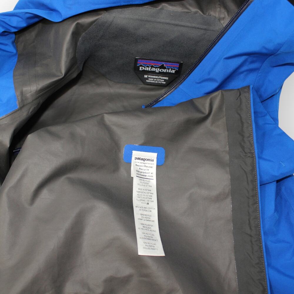 Medium Patagonia Women's Calcite Jacket 84996 Alpine Blue - Picture 6 of 15
